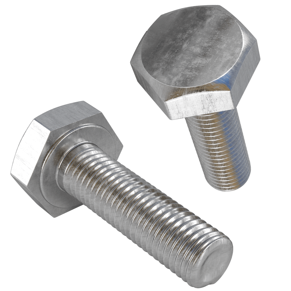 Болт с шестигранной головкой, неполная резьба ИСО 4014 А4 M 16X160